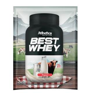 BEST WHEY (DISPLAY C/15 SACHETS DE 35g) ATHLETICA SABOR: ORIGINAL