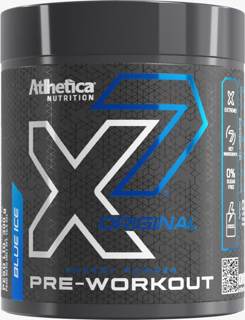 X7 PRE WORKOUT 300GR ATHLETICA SABOR: BLUE ICE