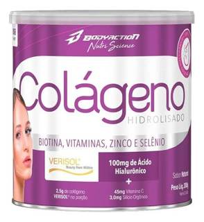 Colágeno Verisol Com Ácido Hialurônico Abacaxi Com Hortelã Sabor Frutas Vermelhas
