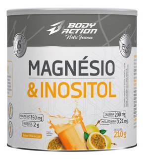 MAGNESIO & INOSITOL 210G BODY ACTION SABOR: MARACUJA