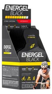 ENERGEL BLACK CX C/ 10 BODY ACTION SABOR: MORANGO