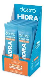 Dobro Hidra Eletrólitos Laranja com Morango 10x7g