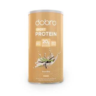 DOBRO SPORT PROTEIN SABOR BAUNILHA 450G