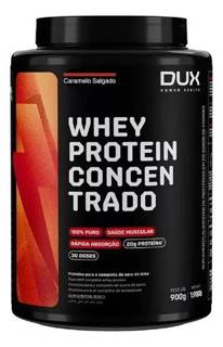 WHEY PROTEIN CONCENTRADO 900g DUX SABOR: CARAMELO SALGADO
