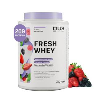 FRESH WHEY POTE 900G DUX SABOR: FRUTAS VERMELHAS