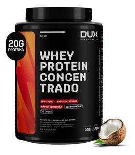 WHEY PROTEIN CONCENTRADO 900g DUX SABOR: COCO