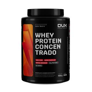 WHEY PROTEIN CONCENTRADO 900g DUX SABOR: NEUTRO