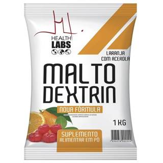MALTODEXTRIN 1KG HEALTH LABS SABOR: LARANJA C/ ACEROLA