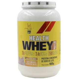 WHEY 900GR HEALT LABS SABOR: LEITE NINHO