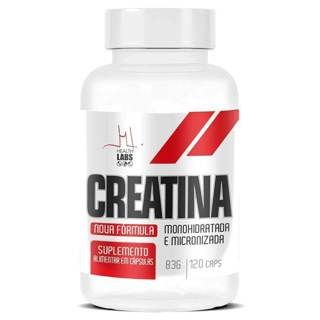 CREATINA MONOHYDRATE 120 CAPS HEALTH LABS