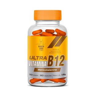 VITAMINA B12 ULTRA 60 CÁPSULAS HEALTH LABS