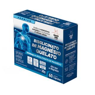 BISGLICINATO DE MAGNESIO QUELATO 60CAPS