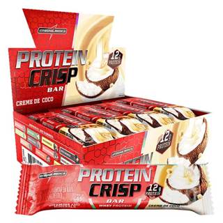 CRISP BAR DISPLAY C/ 12 UNIDADES INTEGRALMEDICA SABOR: CREME DE COCO