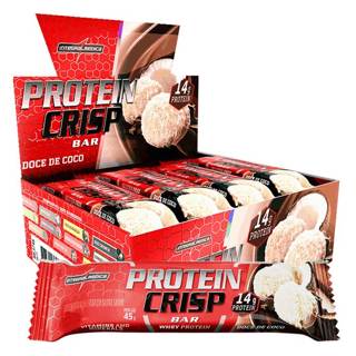 CRISP BAR DISPLAY C/ 12 UNIDADES INTEGRALMEDICA SABOR: DOCE DE COCO