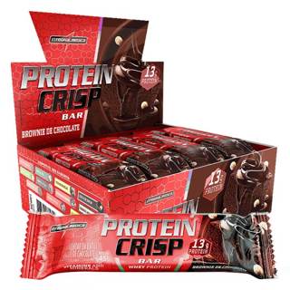 CRISP BAR DISPLAY C/ 12 UNIDADES INTEGRALMEDICA SABOR: TRUFA DE MARACUJA
