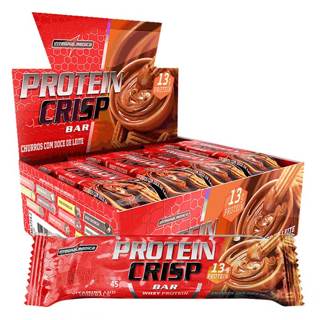 CRISP BAR DISPLAY C/ 12 UNIDADES INTEGRALMEDICA SABOR: CHURROS