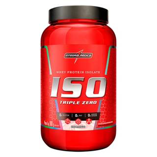 ISO TRIPLE ZERO POTE 907GR INTEGRALMEDICA SABOR: MORANGO