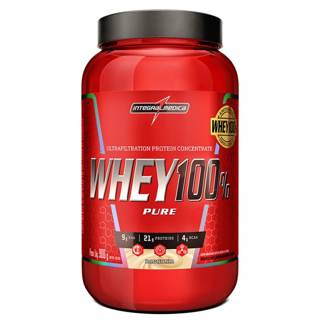 100% WHEY POTE 900G INTEGRALMEDICA SABOR: CHOCOLATE MALTADO