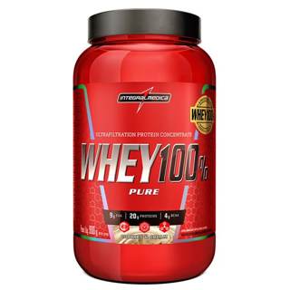 100% WHEY POTE 900G INTEGRALMEDICA SABOR: COOKIES
