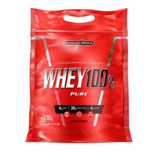 100% WHEY REFIL 900G INTEGRALMEDICA SABOR: COCO