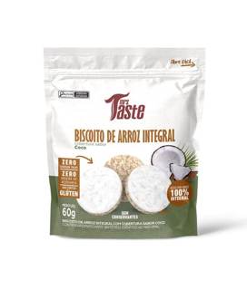 BISCOITO DE ARROZ POUCH COCO 60G