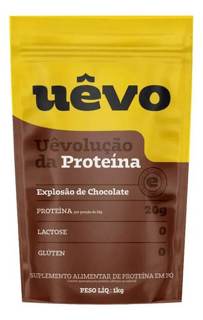 ALBUMINA BAG 1KG NATUROVOS SABOR: CHOCOLATE