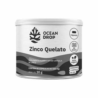 ZINCO QUELATO 60 CAPS 500MG OCEAN DROP