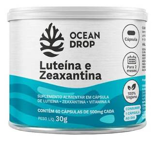 LUTEINA+ZEAXANTINA 60 CAPSULAS 500MG OCEAN DROP