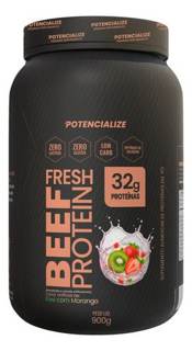 POTENCIALIZE BEEF PROTEIN MORANGO C/ KIWI 900G