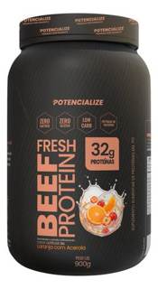 POTENCIALIZE BEEF PROTEIN LARANJA C/ ACEROLA 900G