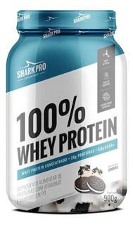 100% WHEY POTE 900G SHARK PRO SABOR: COOKIES