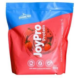 WHEY PROTEIN JOYPRO REFIL 900G SABOR: IOGURTE DE MORANGO C/ FRAMBOESA