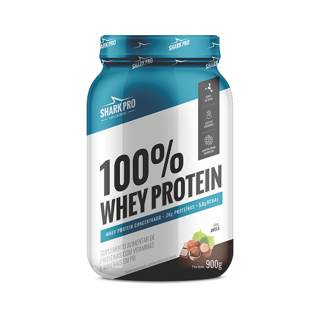 100% WHEY POTE 900G SHARK PRO SABOR: AVELÃ