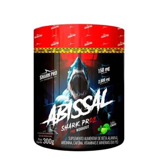 Abissal Pré Treino 300g - Shark Pro Sabor Limão
