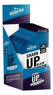Shark-up Gel Carboidrato Cafeina Display 10un Shark Pro SABOR: AÇAÍ/GUARANÁ/BANANA