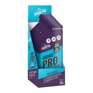 Shark-up Hidro Pro Gel Hidratante Display 10un Shark Pro Açaí c Guaraná