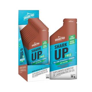 Shark-up Free Gel Carboidrato Sem Cafeina Display 10un Shark Pro CHOCOLATE