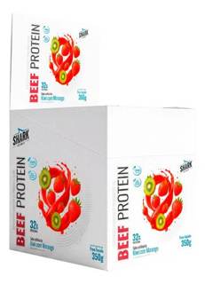SACHE WHEY BEEF PROTEIN - MORANGO C/ KIWI - 35GR - CX C/10