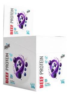 SACHE WHEY BEEF PROTEIN - FRUTAS ROXAS - 35GR - CX C/10