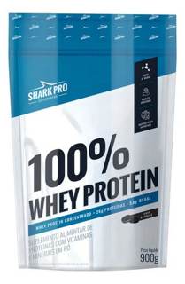 Whey Protein concentrado 100% Shark Pro 900g Cookies Refil