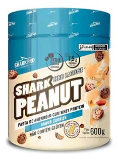 PASTA DE AMENDOIM 600 GR SHARK PRO SABOR: COOKIES
