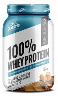 Whey Protein concentrado 100% Shark Pro 900g Paçoca Pote