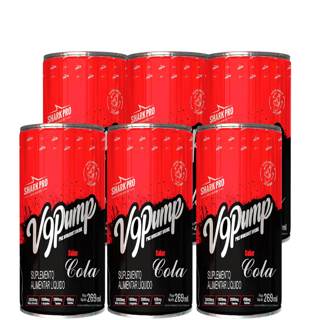 V9 DRINK SABOR COLA 269ML FARDO C/ 6 UND - SHARK PRO
