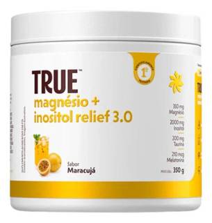 MAGNESIO + INOSITOL RELIEF 3.0 TRUE SOURCE SABOR: MARACUJÁ