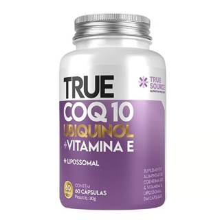 COQ10 UBIQUINOL LIPOSSOMAL C/ 60 CAPS - TRUE SOURCE