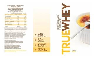 TRUE WHEY POTE 837G -TRUE SOURCE SABOR: VANILLA CREME BRULEE