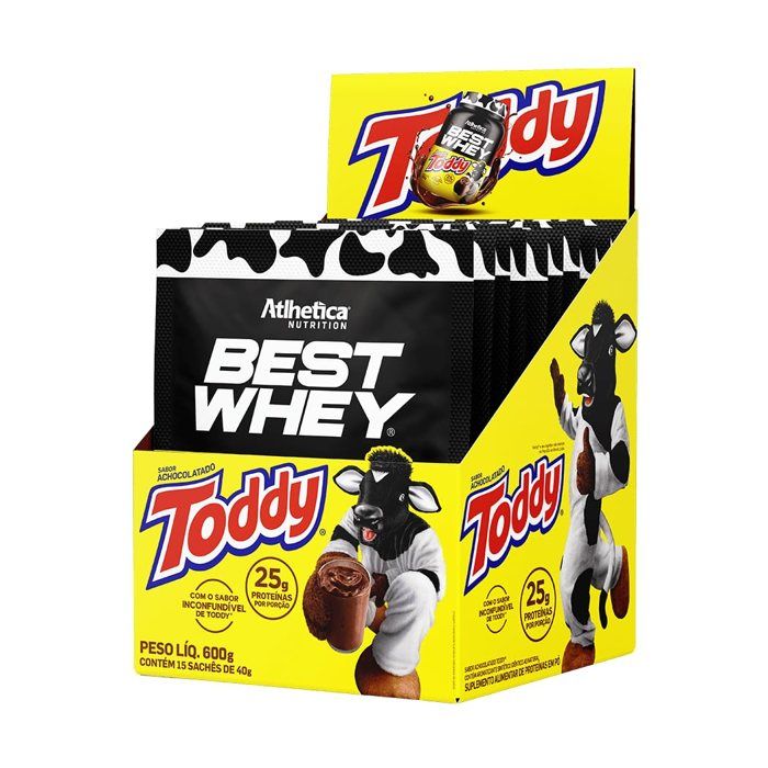 BEST WHEY (DISPLAY C/15 SACHETS DE 40G) TODDY