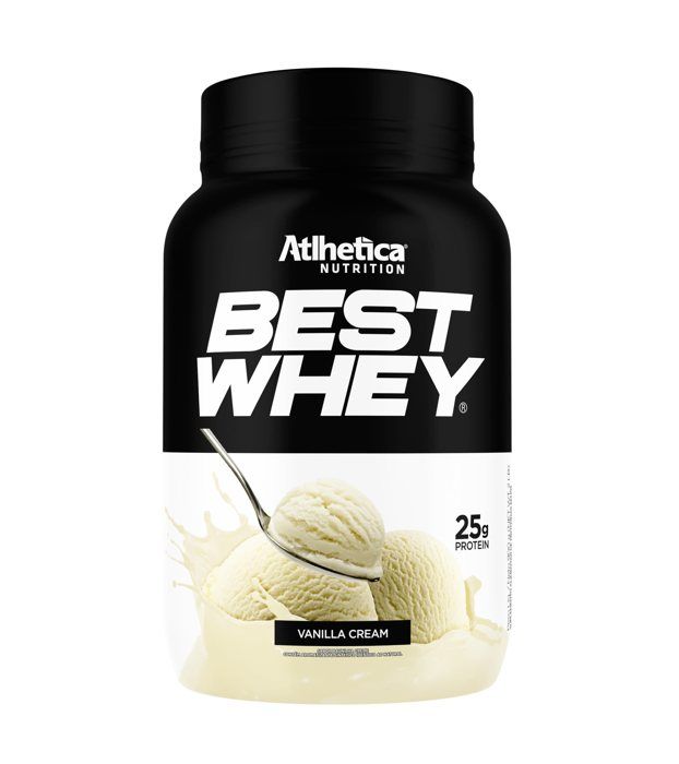 BEST WHEY 900G ATHLETICA SABOR: STRAWBERRY MILKSHAKE