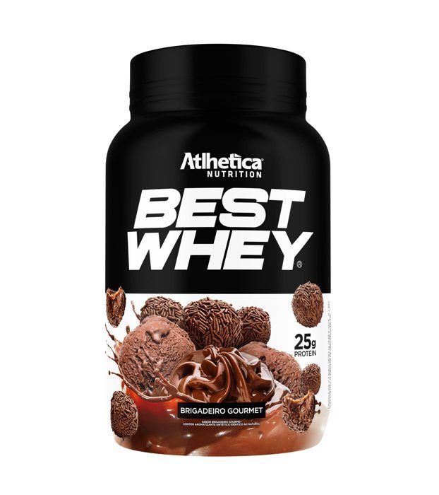 BEST WHEY 900G ATHLETICA SABOR: BRIGADEIRO GOURMET