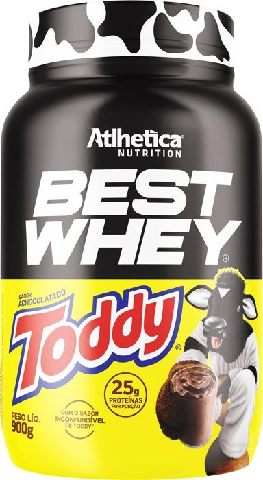 BEST WHEY 900G ATHLETICA SABOR: TODDY